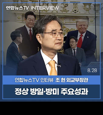 연합뉴스TV INTERVIEW, 연합뉴스TV 조현 외교부장관 | 정상 방일·방미 주요성과 (8. 28)